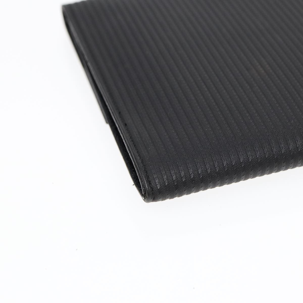 Bvlgari Clutch Pvc Leather Black Pvc Clutche & Pouche Bag (Pre-Owned)