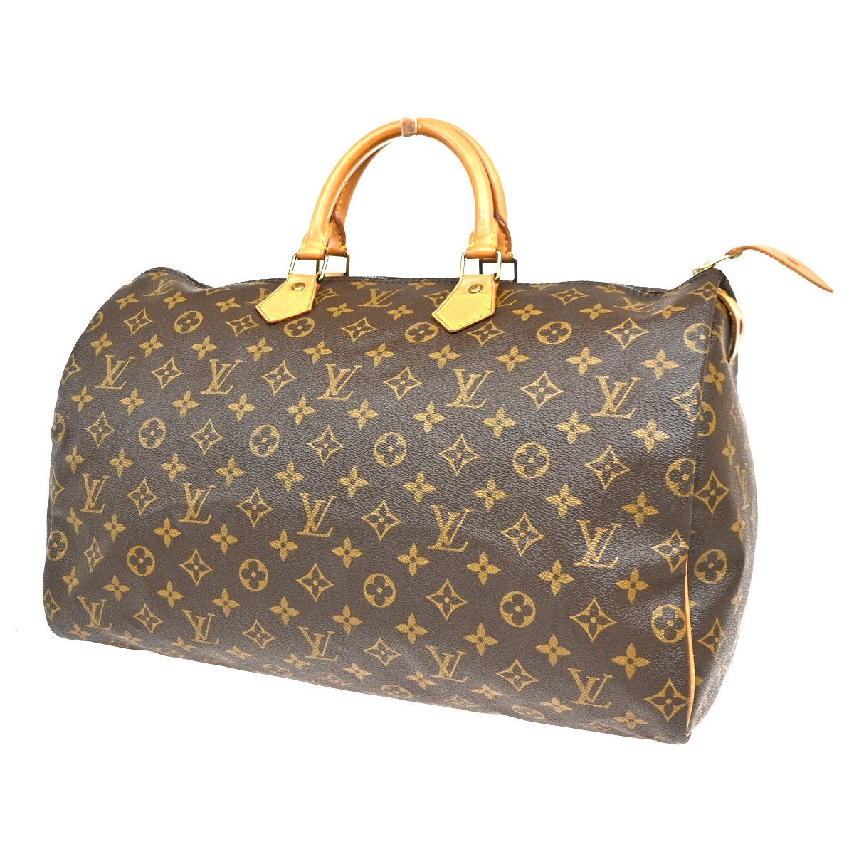 Louis Vuitton Speedy Monogram Canvas Brown Canvas Handbag (Pre-Owned)