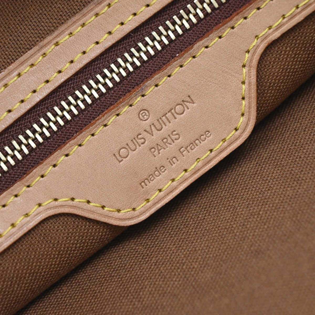 Louis Vuitton Cabas Piano Monogram Canvas Brown Canvas Tote Bag Bag (Pre-Owned)