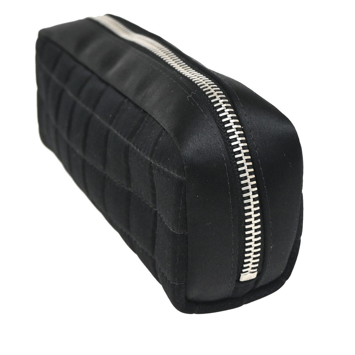 Chanel Chocolate Bar Clutch Nylon Black Nylon Clutche & Pouche Bag (Pre-Owned)