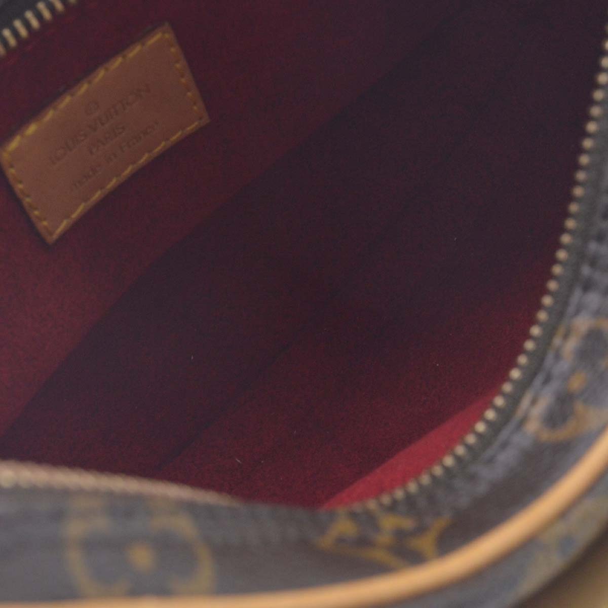 Louis Vuitton Croissant Monogram Canvas Brown Canvas Handbag (Pre-Owned)