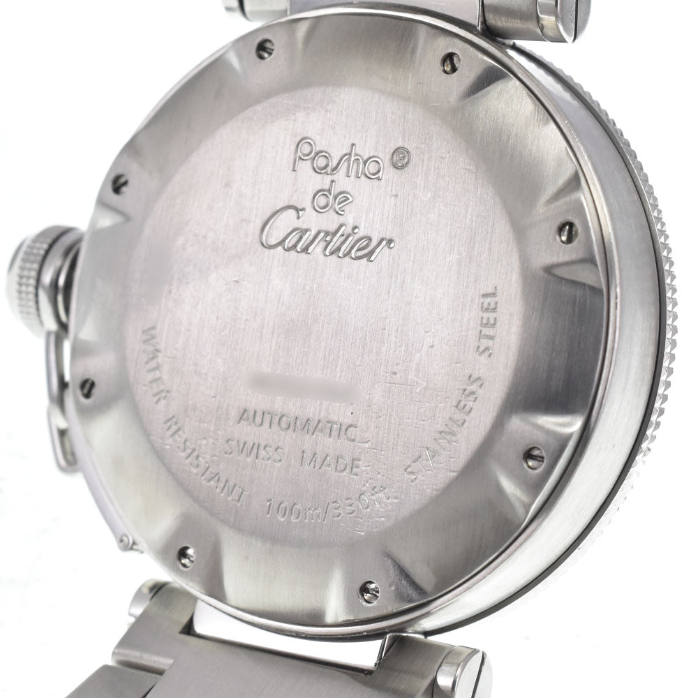 Cartier Pasha De Cartier Automatic Stainless Steel Watch (Pre-Owned)