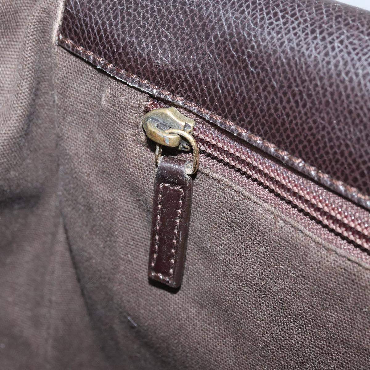 Salvatore Ferragamo Vintage Leather Brown Leather Shoulder Bag Bag (Pre-Owned)