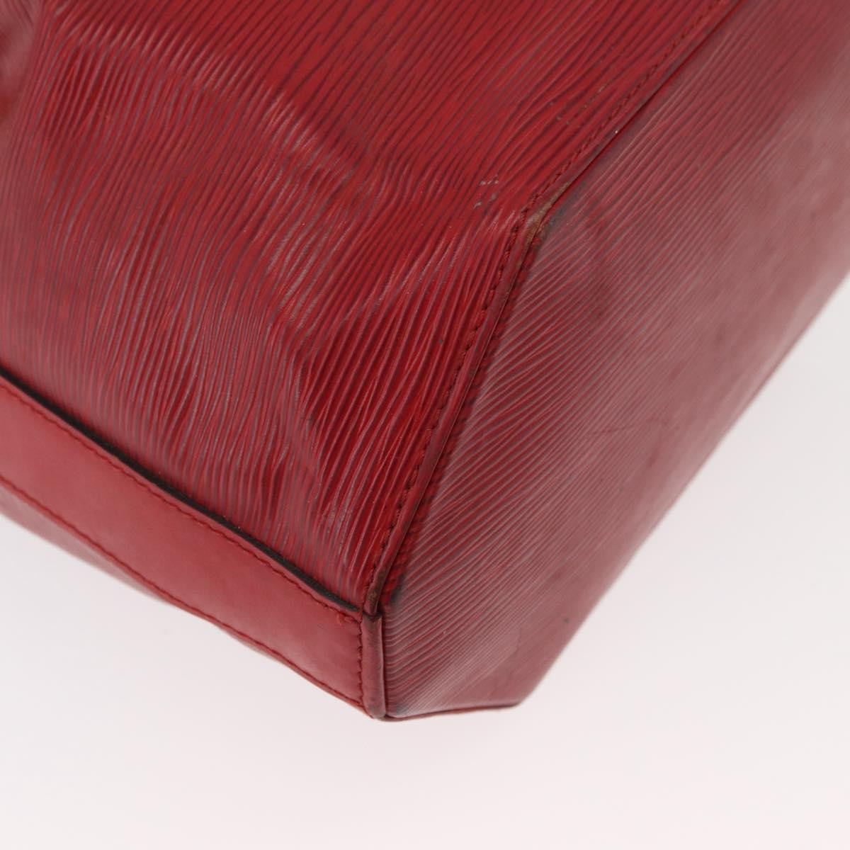 Louis Vuitton Vintage Sac D'epaule Epi Leather Red Leather Shoulder Bag Bag (Pre-Owned)