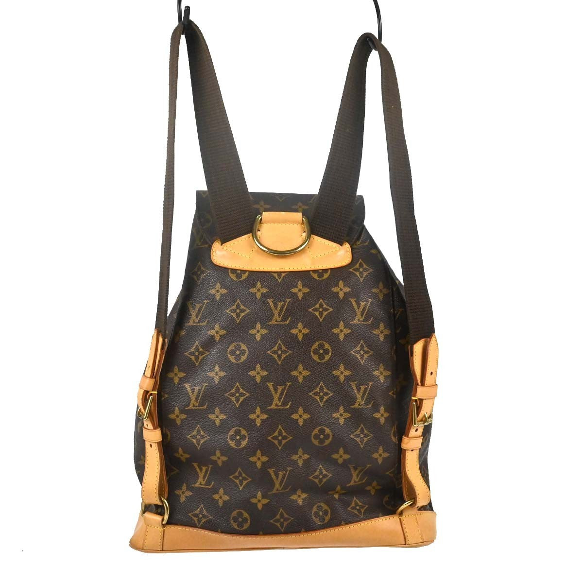 Louis Vuitton Vintage Montsouris Monogram Canvas Brown Canvas Backpack Bag (Pre-Owned)