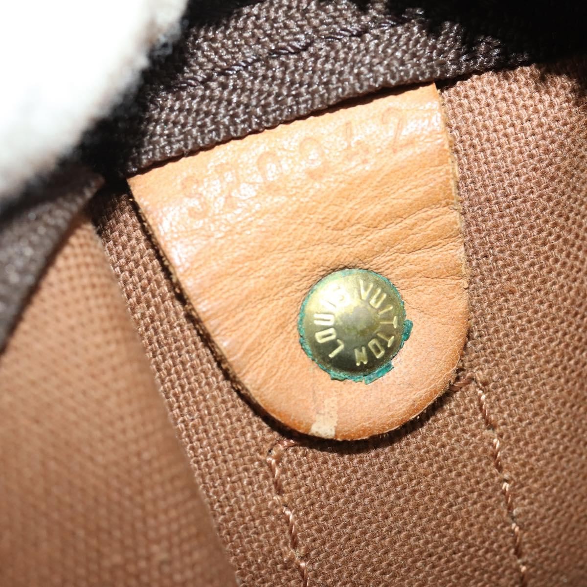 Louis Vuitton Keepall Monogram Canvas Brown Canvas Travel Bag Bag (Pre-Owned)