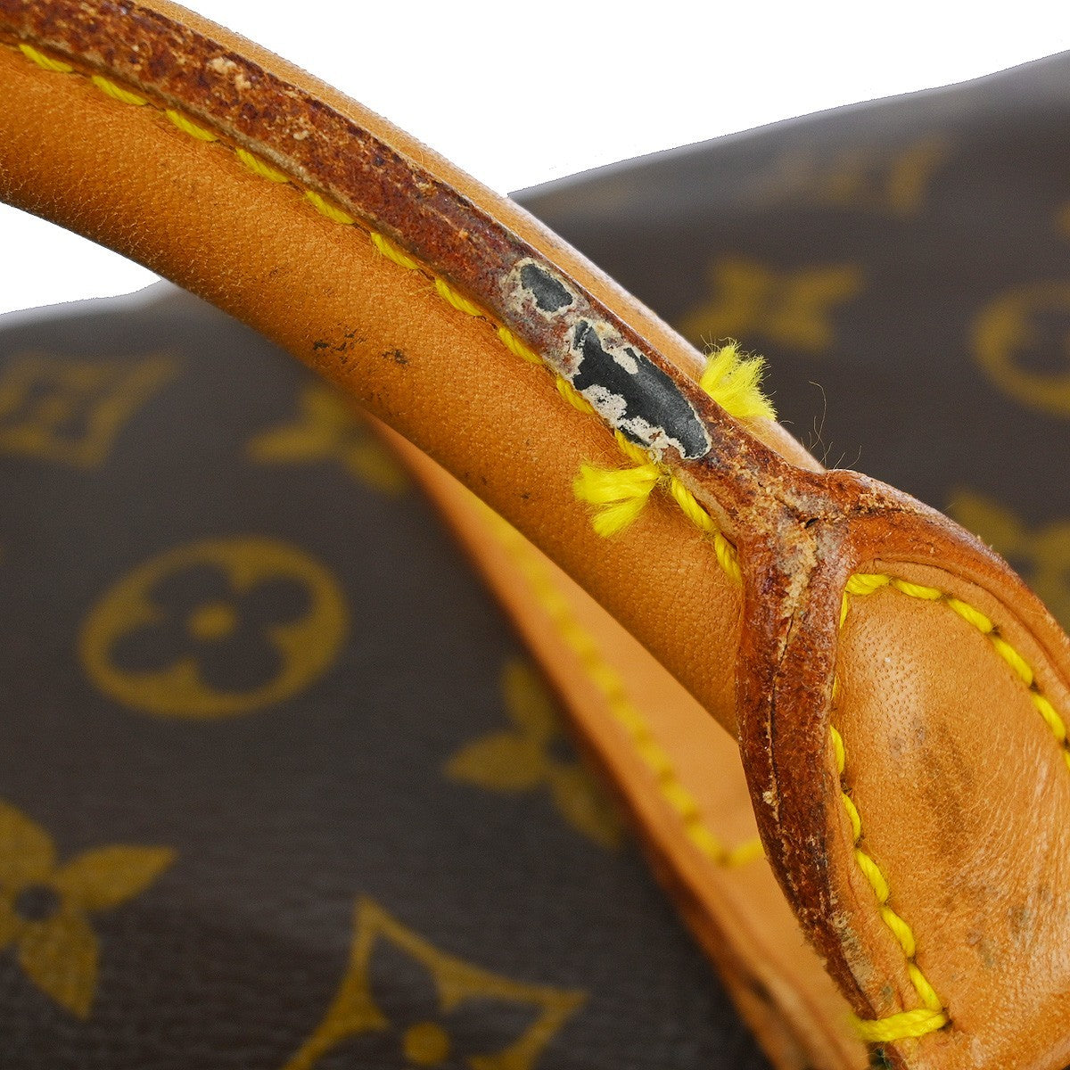 Louis Vuitton Keepall Bandoulière Monogram Brown Canvas Travel Bag Bag (Pre-Owned)