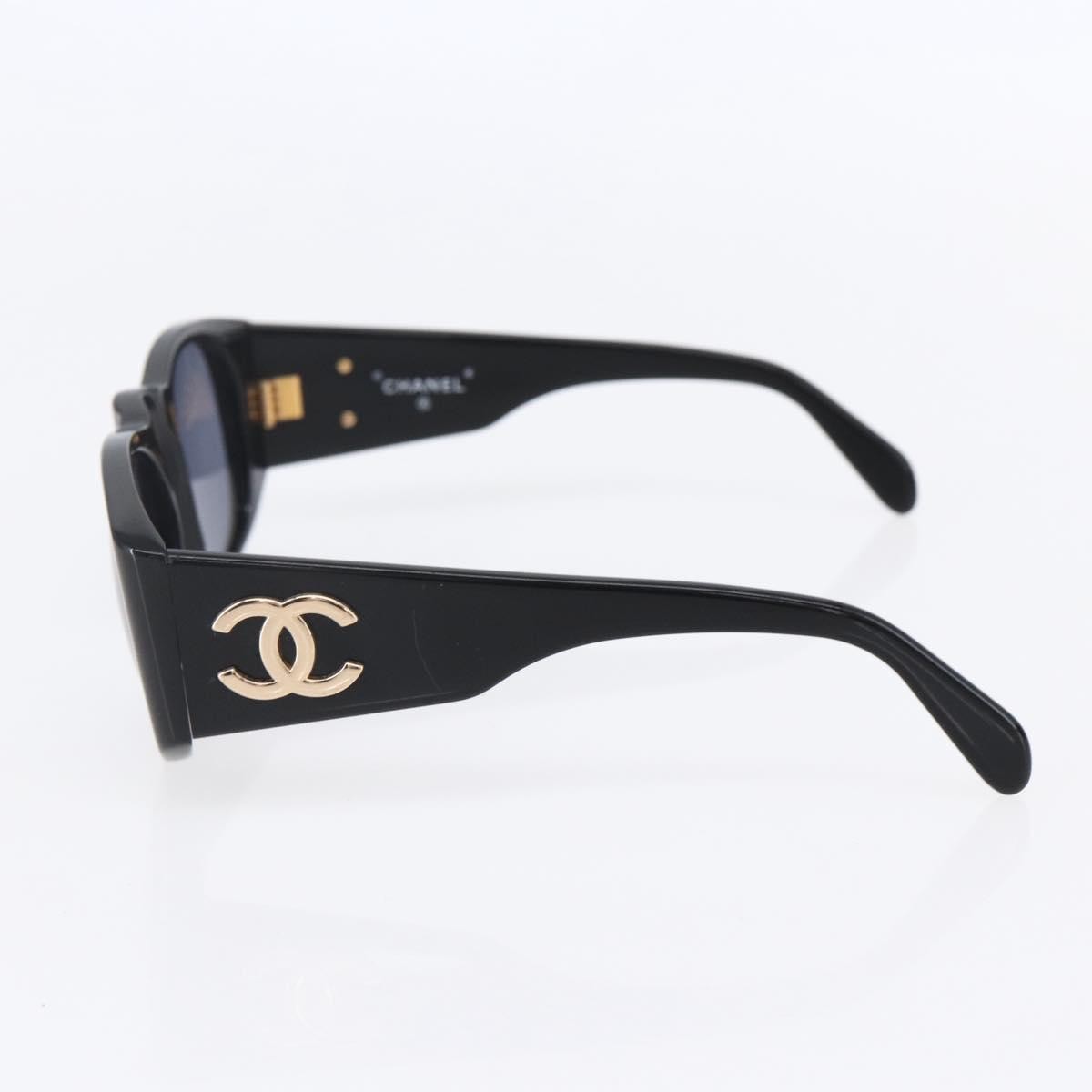 Chanel Chanel Logo Sunglasses Eye Wear Plastic Black Plastic Sunglasse Accessory (Pre-Owned)