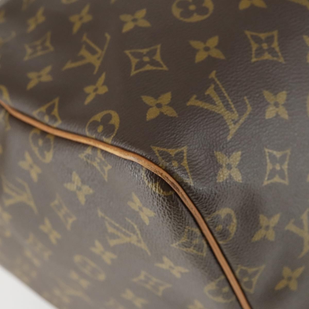 Louis Vuitton Keepall Monogram Canvas Brown Canvas Travel Bag Bag (Pre-Owned)