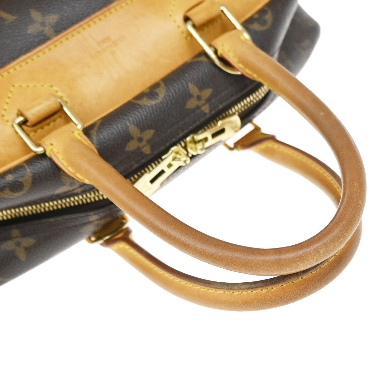 Louis Vuitton Trouville Monogram Canvas Brown Canvas Handbag (Pre-Owned)