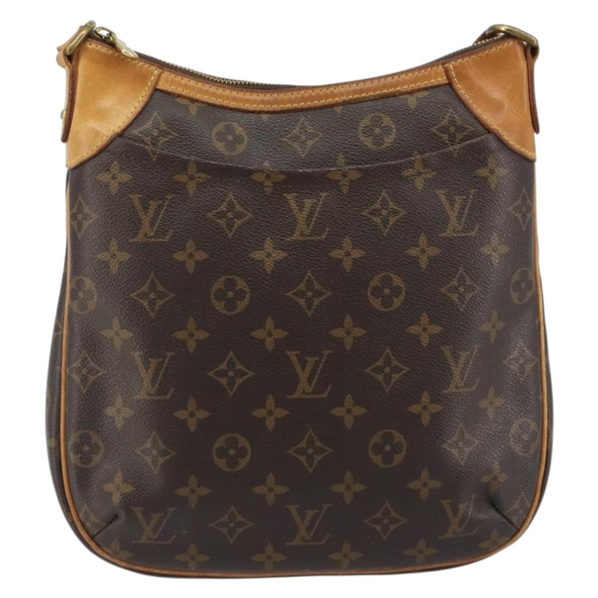 Louis Vuitton Odeon Monogram Canvas Brown Canvas Shoulder Bag Bag (Pre-Owned)