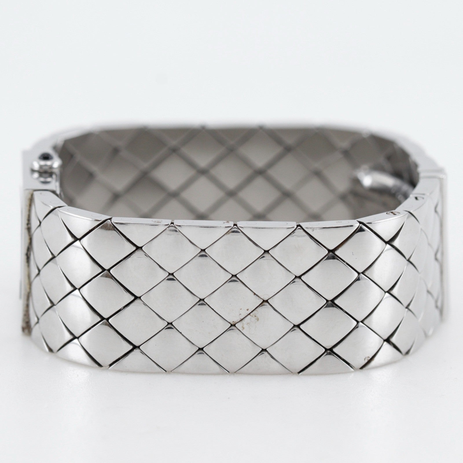 Chanel Matelasse Quartz Stainless Steel Watch (Pre-Owned)