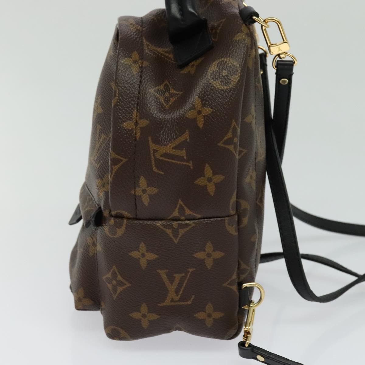 Louis Vuitton Palm Springs Monogram Canvas Brown Canvas Backpack Bag (Pre-Owned)
