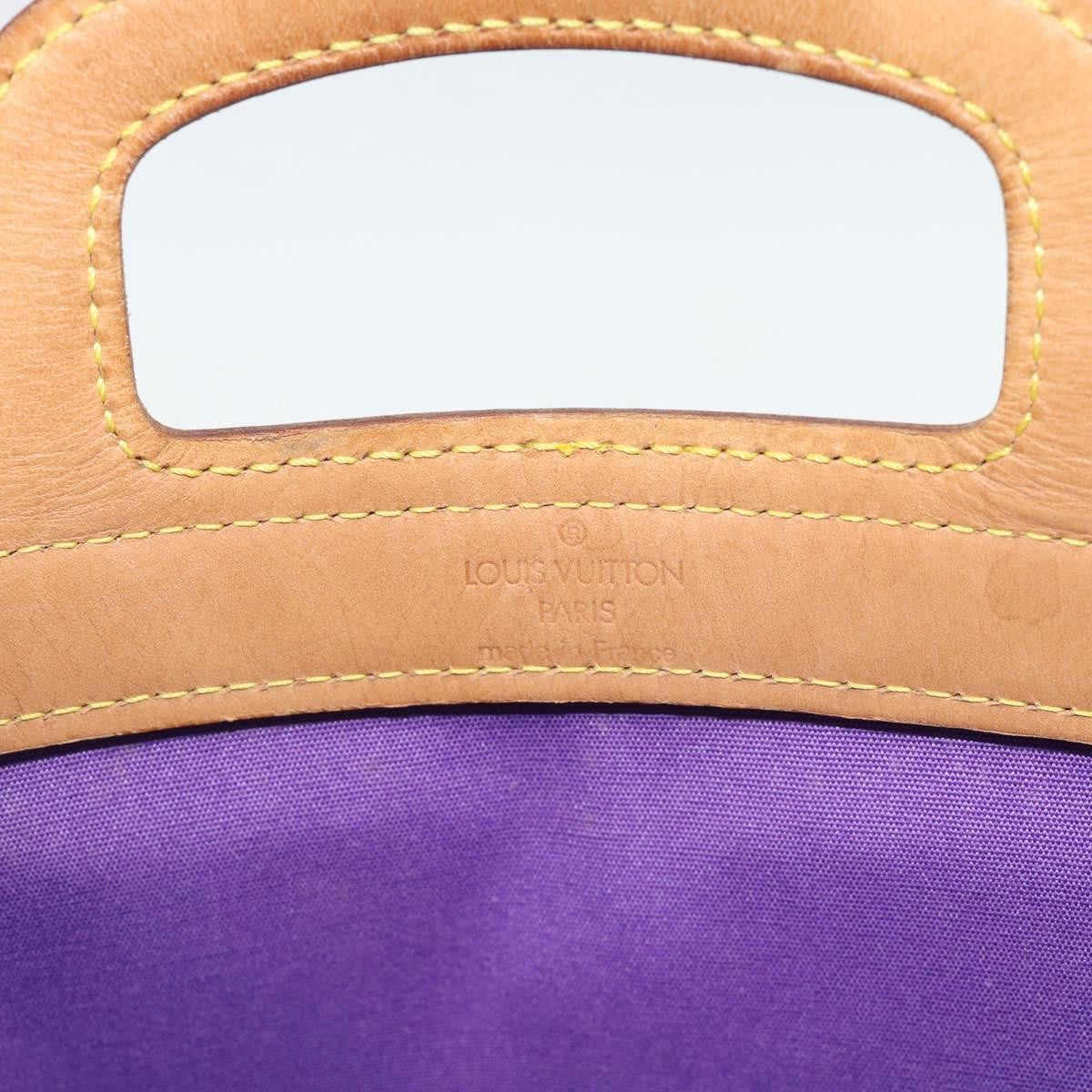 Louis Vuitton Stanton Monogram Vernis Purple Patent_Leather Tote Bag Bag (Pre-Owned)