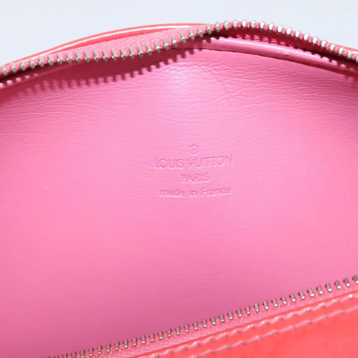 Louis Vuitton Bedford Monogram Vernis Pink Patent_Leather Handbag (Pre-Owned)