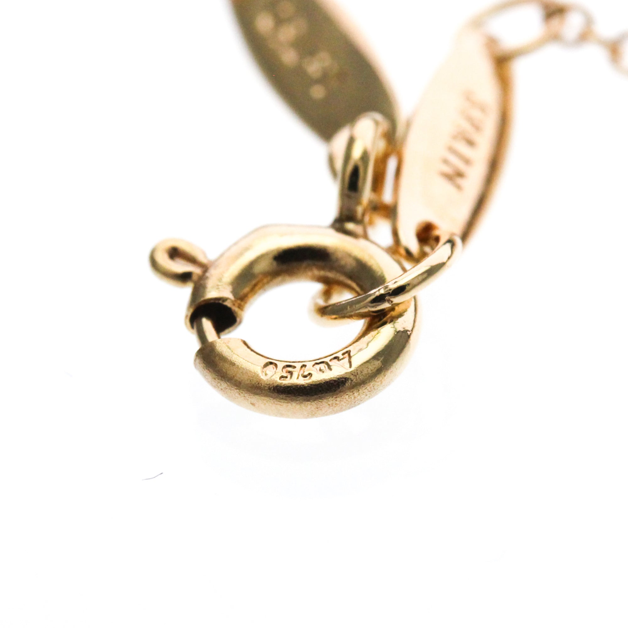 Tiffany & Co. Peretti Diamonds By The Yard 18K Rose Gold With Diamond Gold Pink_Gold Bracelet Jewelry (Pre-Owned)
