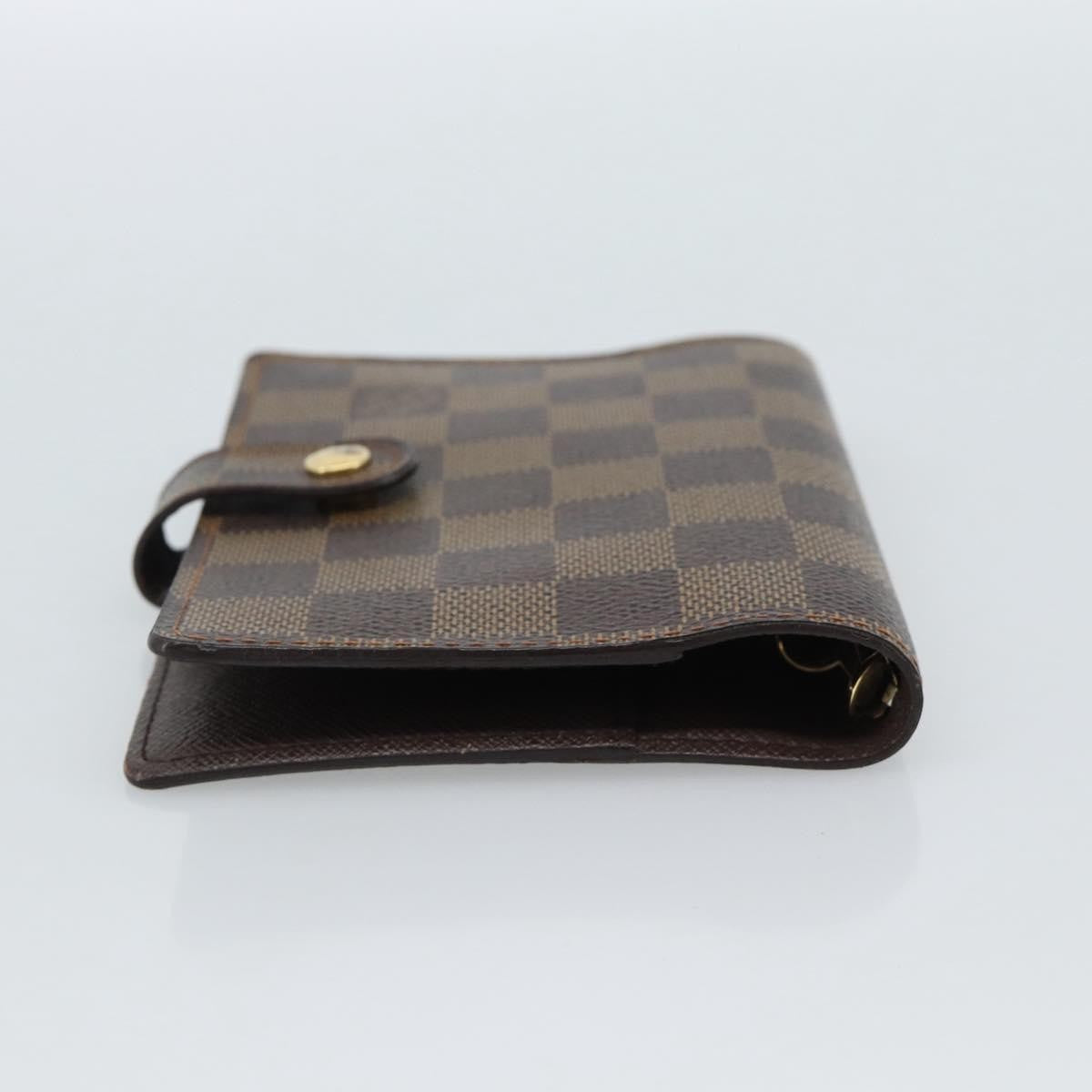 Louis Vuitton Ring Agenda Cover Damier Brown Canvas Briefcase Bag (Pre-Owned)
