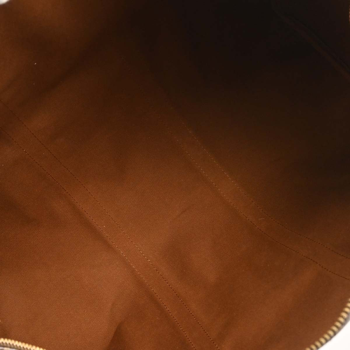 Louis Vuitton Keepall Monogram Canvas Brown Canvas Travel Bag Bag (Pre-Owned)
