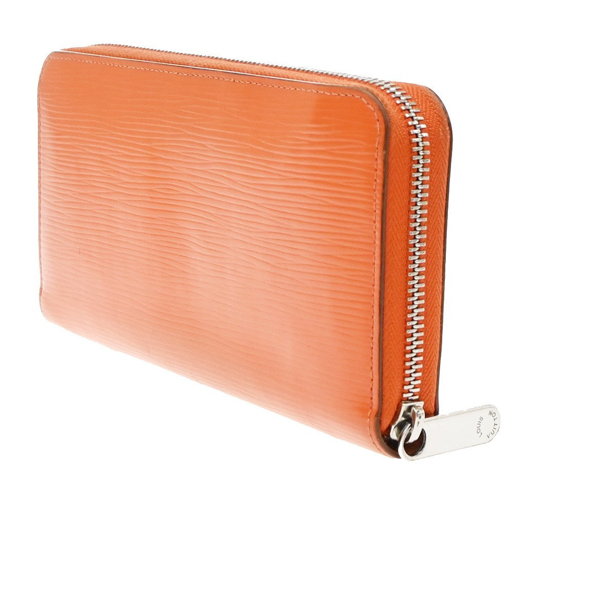 Louis Vuitton Zippy Organizer Epi Leather Orange Leather Wallets Accessory (Pre-Owned)