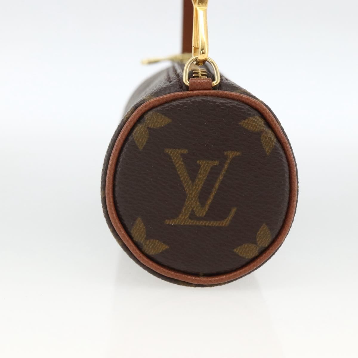 Louis Vuitton Papillon Pochette Monogram Canvas Brown Canvas Clutche & Pouche Bag (Pre-Owned)