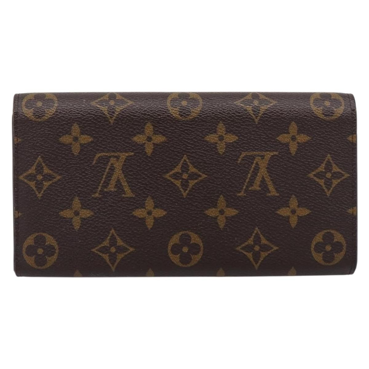 Louis Vuitton Sarah Wallet Nm Limited Edition Vivienne Xmas Monogram Canvas Brown Canvas Wallets Accessory (Pre-Owned)