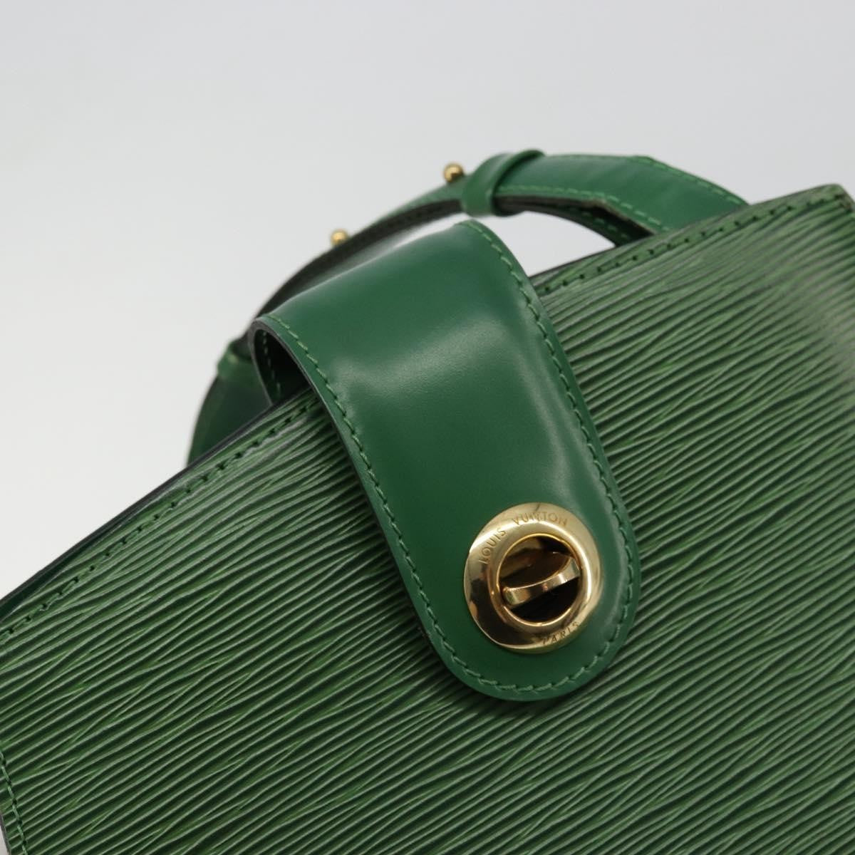 Louis Vuitton Cluny Epi Leather Green Leather Shoulder Bag Bag (Pre-Owned)