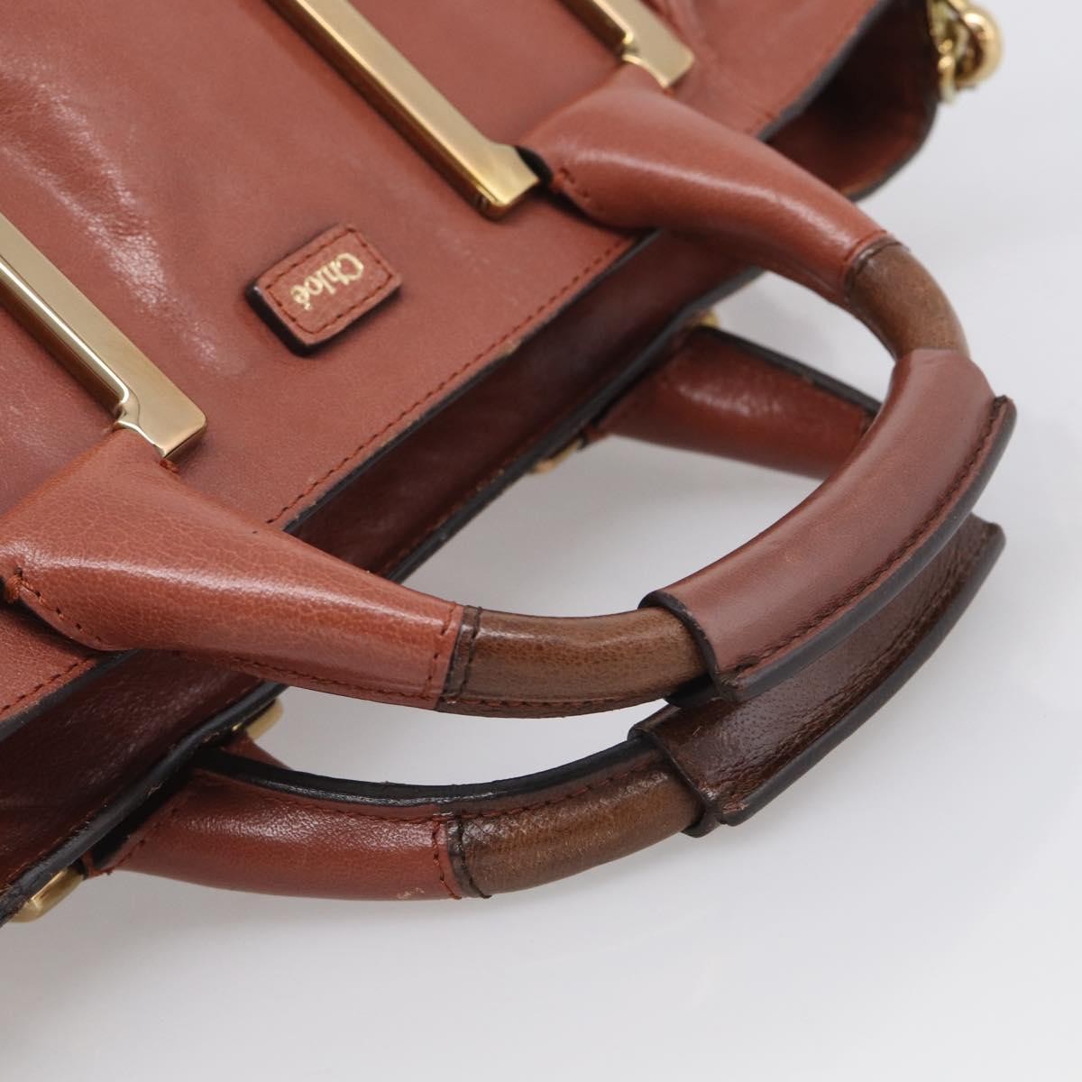 Chloe Ethel Leather Pink Leather Handbag (Pre-Owned)