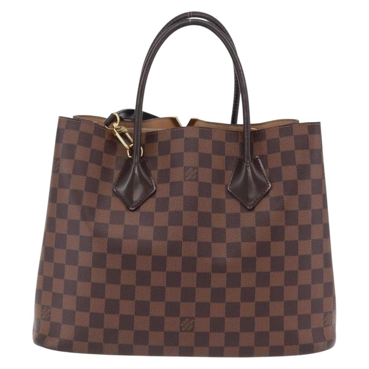 Louis Vuitton Kensington Damier Brown Canvas Handbag (Pre-Owned)