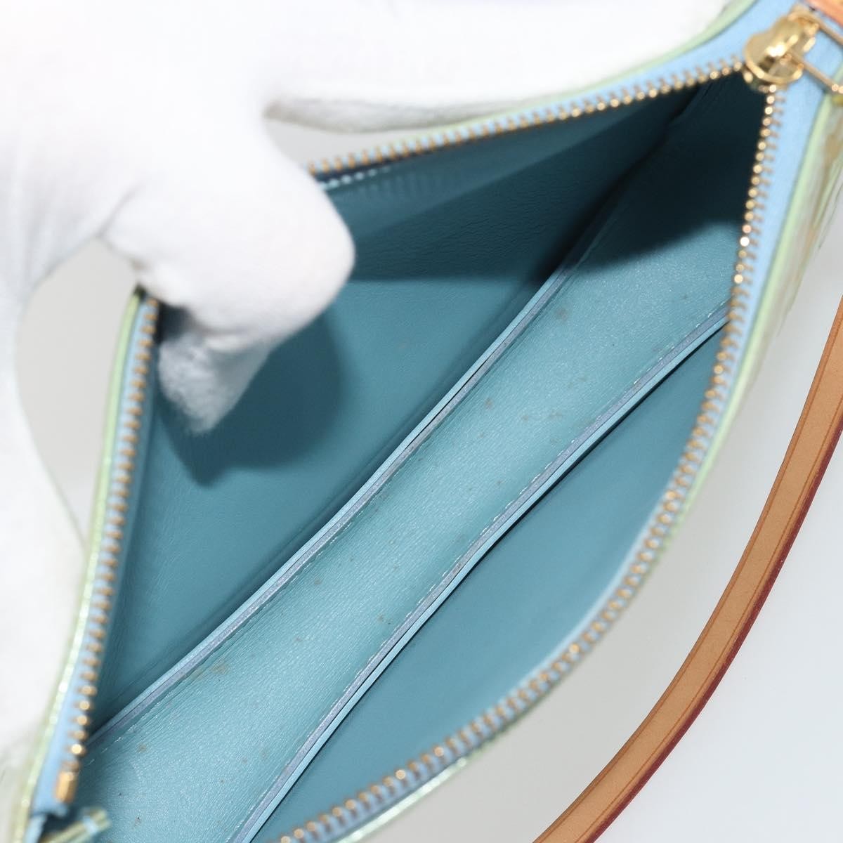 Louis Vuitton Lexington Pochette Monogram Vernis Blue Patent_Leather Clutche & Pouche Bag (Pre-Owned)