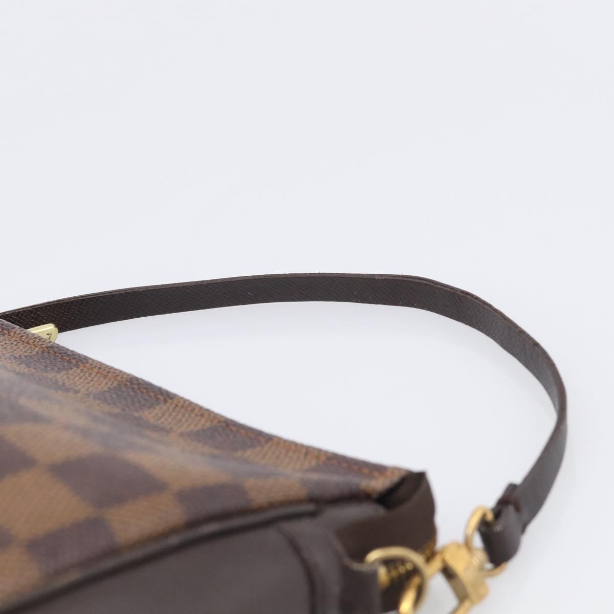 Louis Vuitton Trousse Make Up Damier Brown Canvas Clutche & Pouche Bag (Pre-Owned)