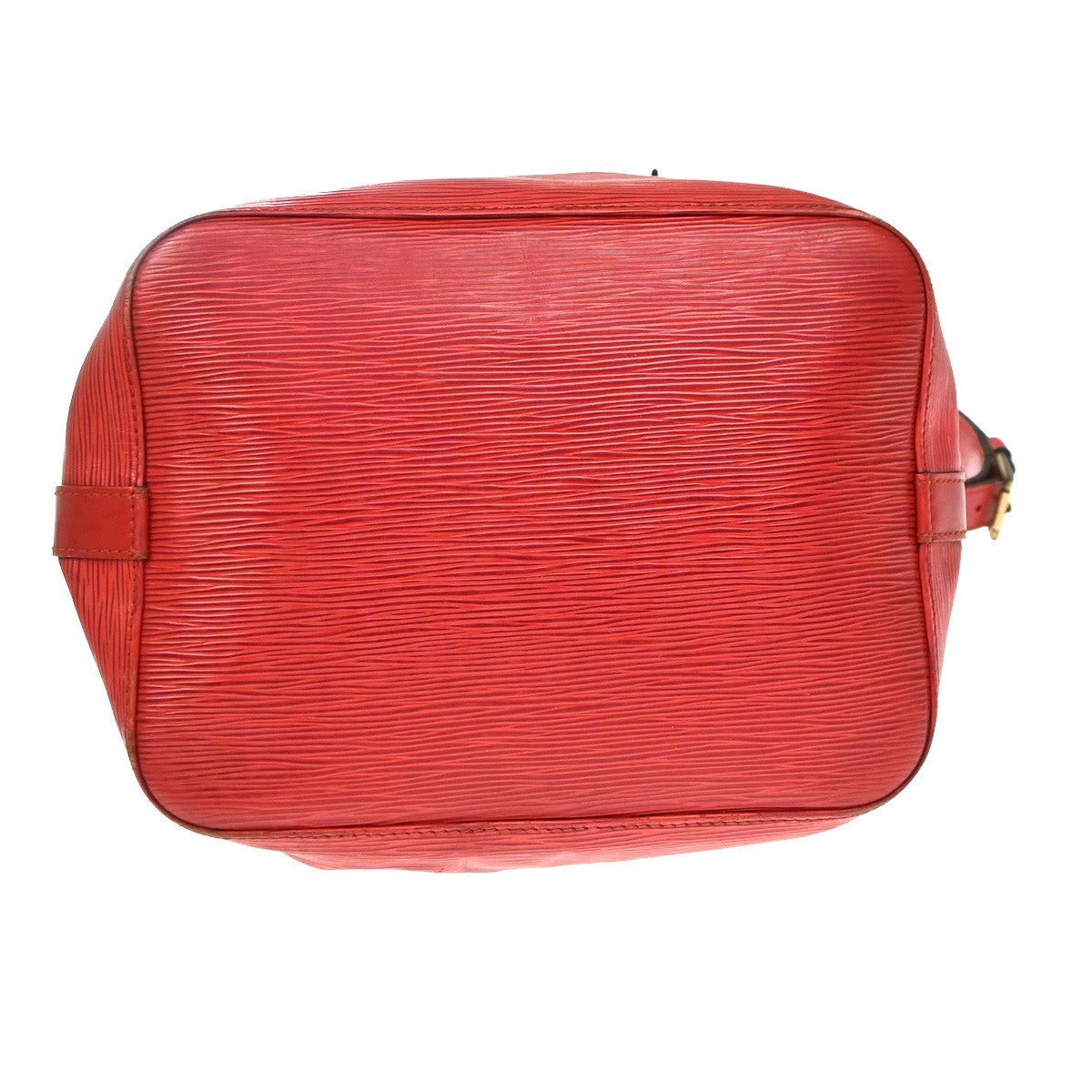 Louis Vuitton Petit Noe Epi Leather Red Leather Handbag (Pre-Owned)
