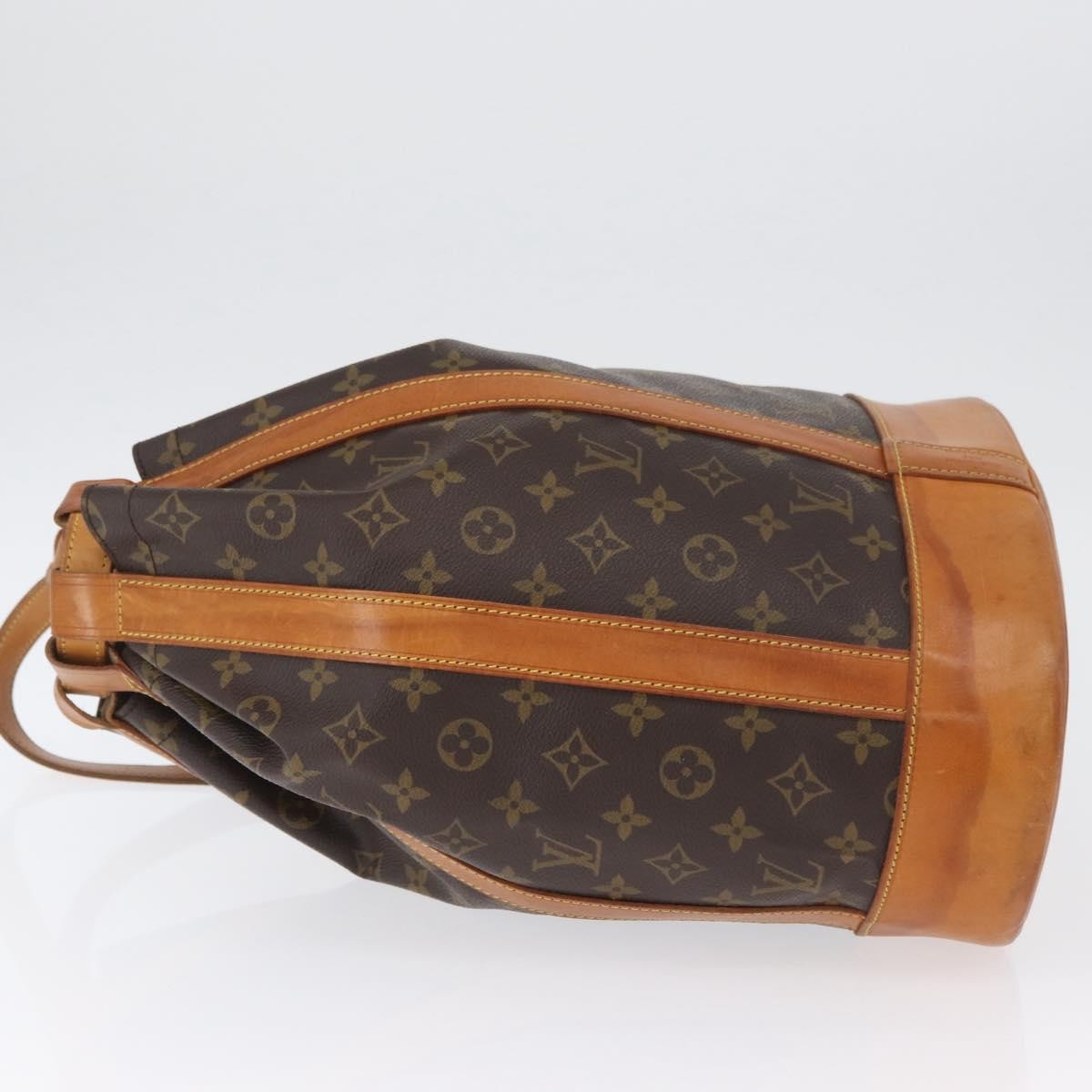 Louis Vuitton Randonnee Monogram Canvas Brown Canvas Shoulder Bag Bag (Pre-Owned)