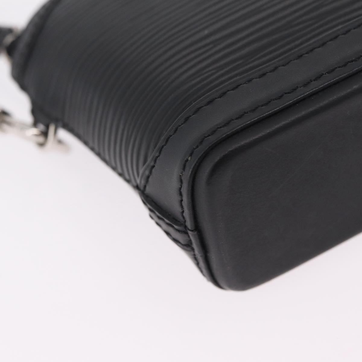 Louis Vuitton Lockit Epi Leather Black Leather Handbag (Pre-Owned)
