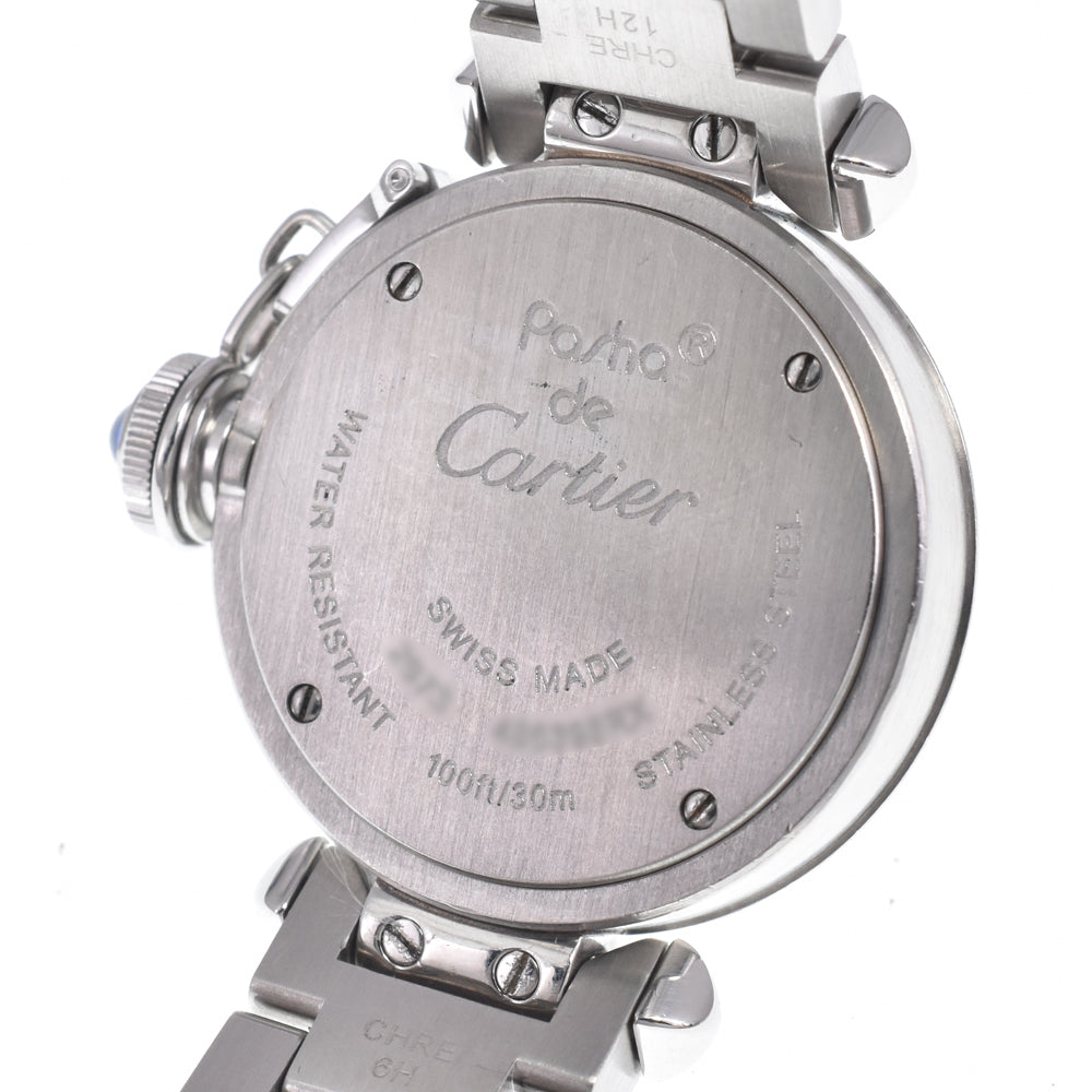 Cartier Pasha De Cartier Quartz Stainless Steel Watch (Pre-Owned)