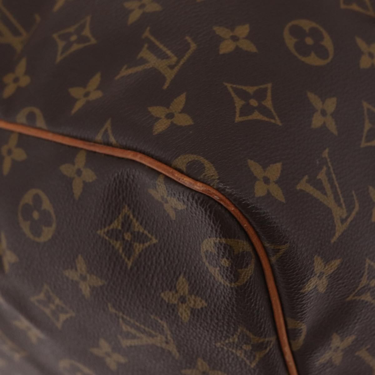 Louis Vuitton Sac Souple Monogram Canvas Brown Canvas Handbag (Pre-Owned)