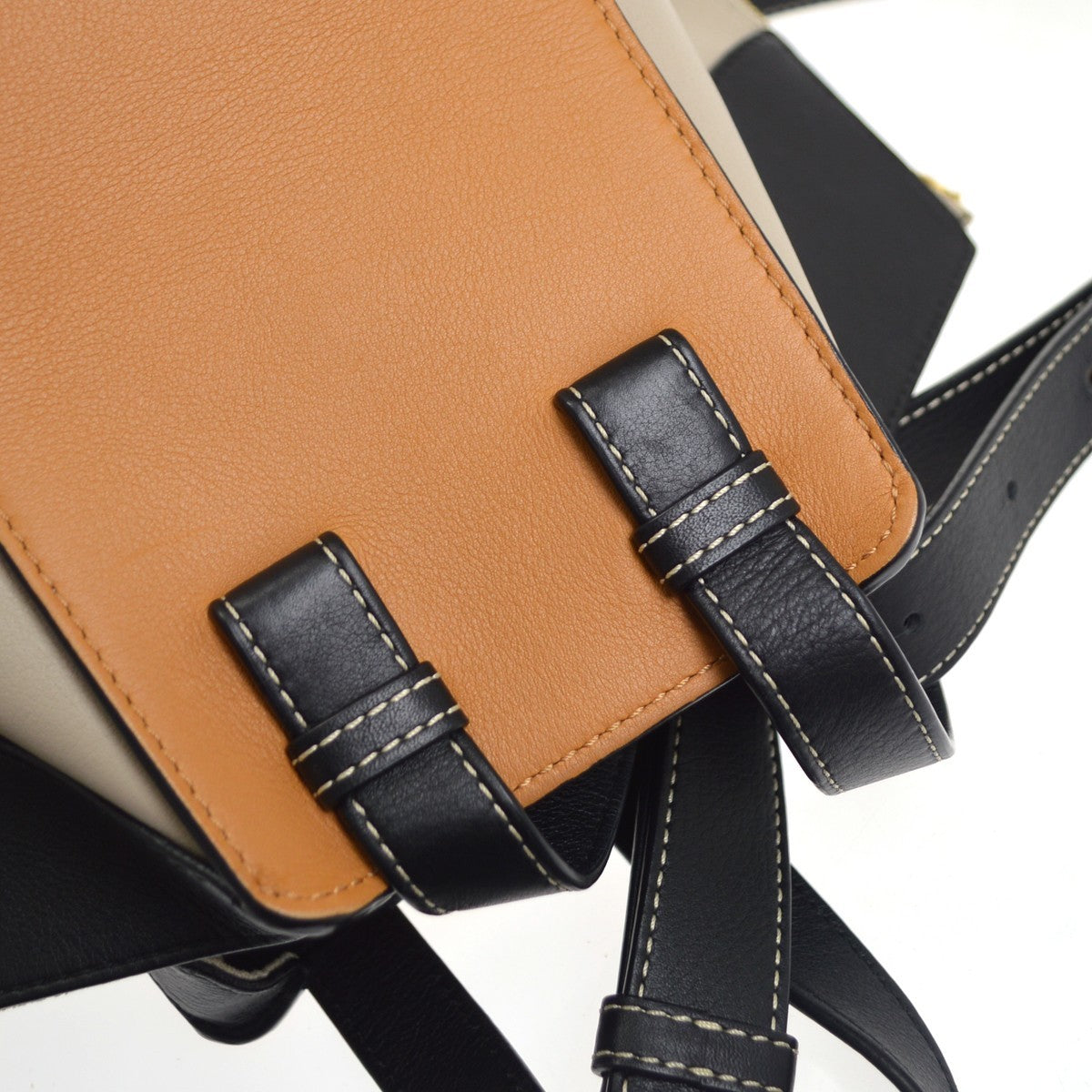 Loewe Hammock Leather Brown Leather Handbag (Pre-Owned)