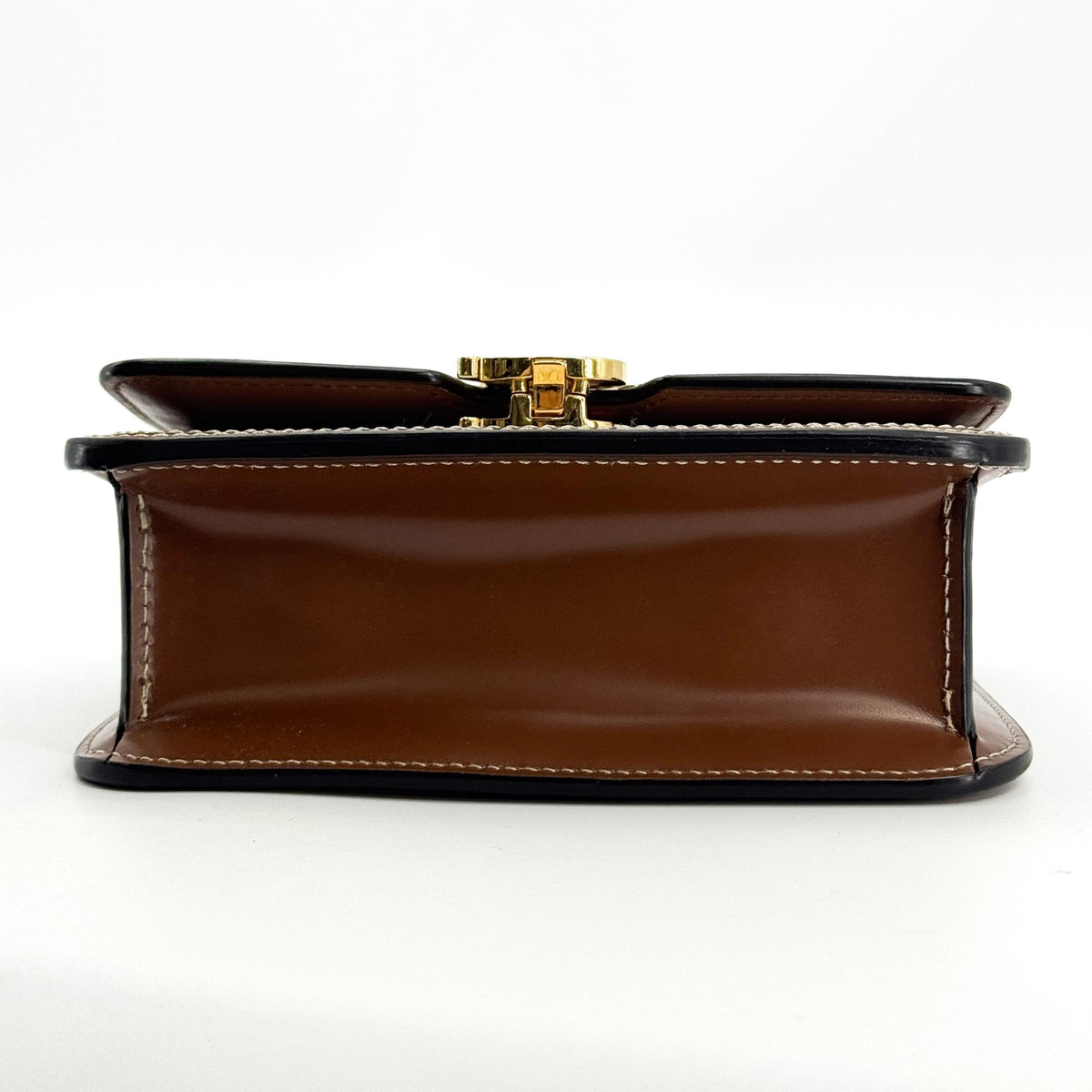 Burberry Tb Shoulder Bag Canvas Brown Other Shoulder Bag Bag (Pre-Owned)