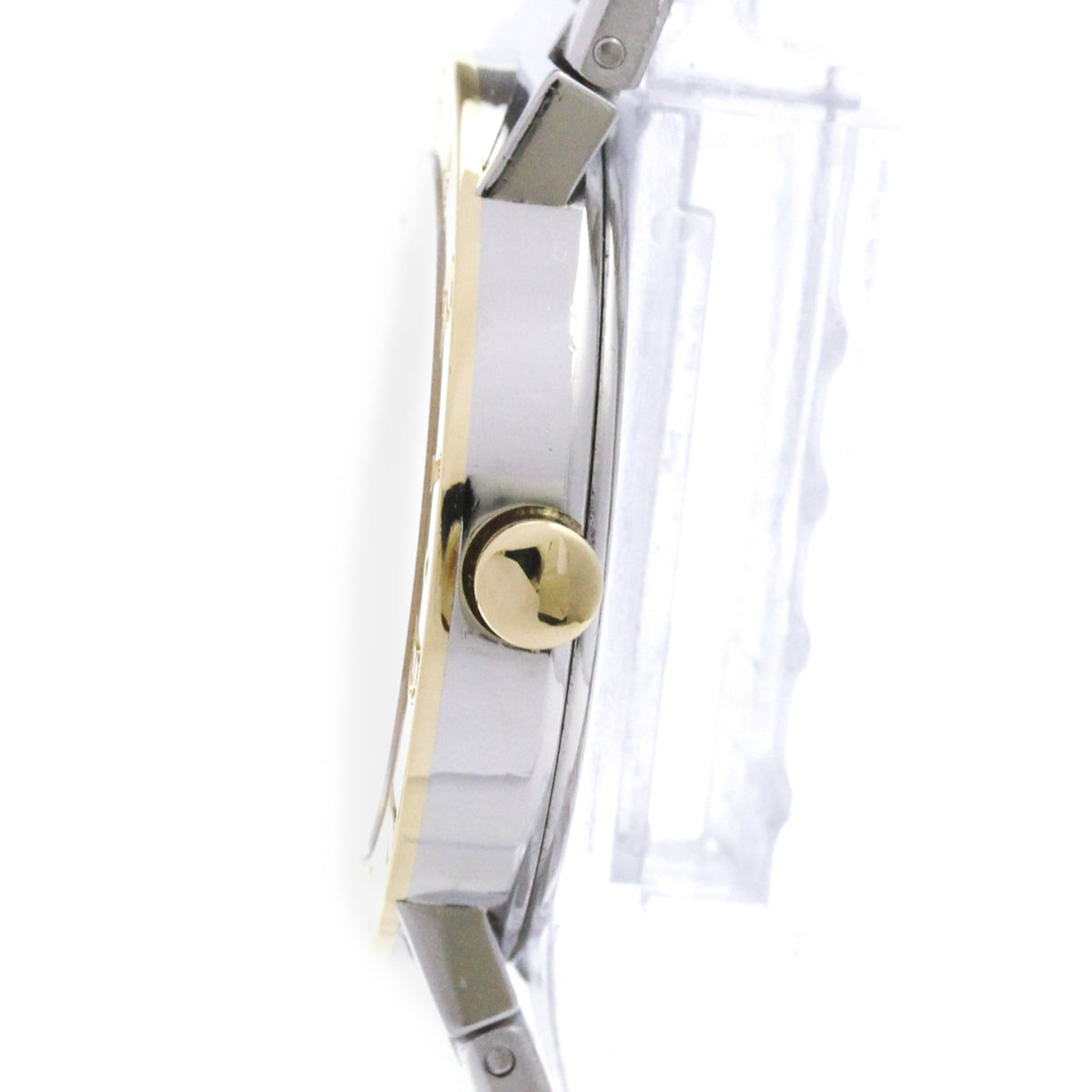 Bvlgari Bvlgari Quartz Stainless Steel And Yellow Gold Watch (Pre-Owned)