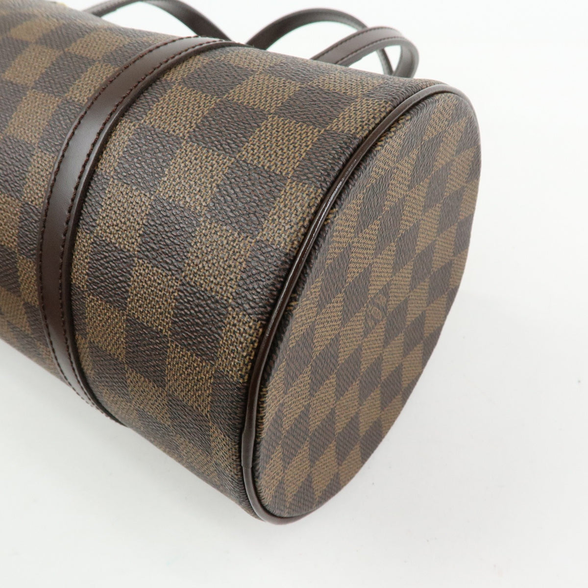 Louis Vuitton Papillon Damier Ebene Brown Canvas Handbag (Pre-Owned)