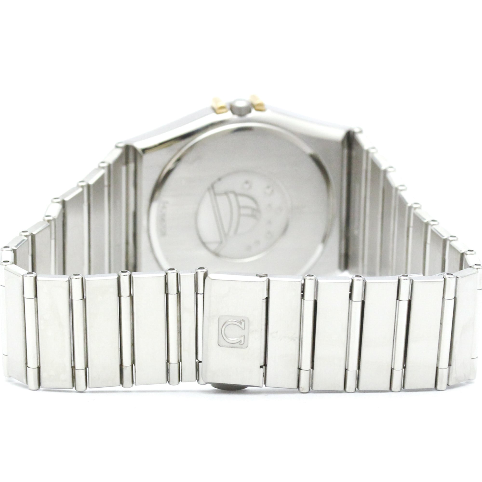 Omega Constellation Gmt Stainless Steel And Yellow Gold (18K) Watch (Pre-Owned)