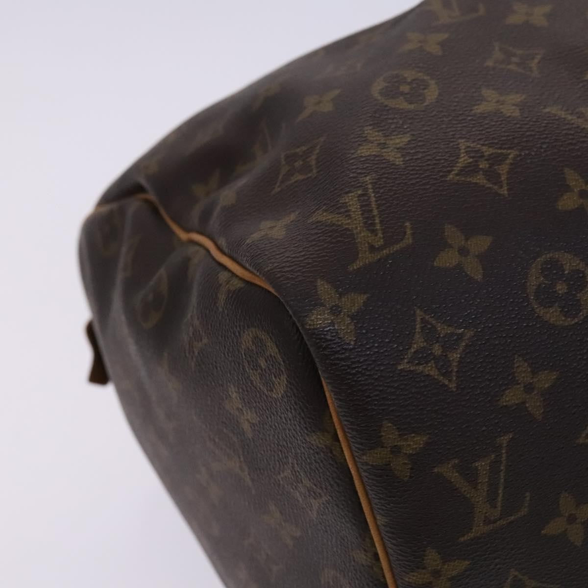 Louis Vuitton Keepall Monogram Canvas Brown Canvas Travel Bag Bag (Pre-Owned)