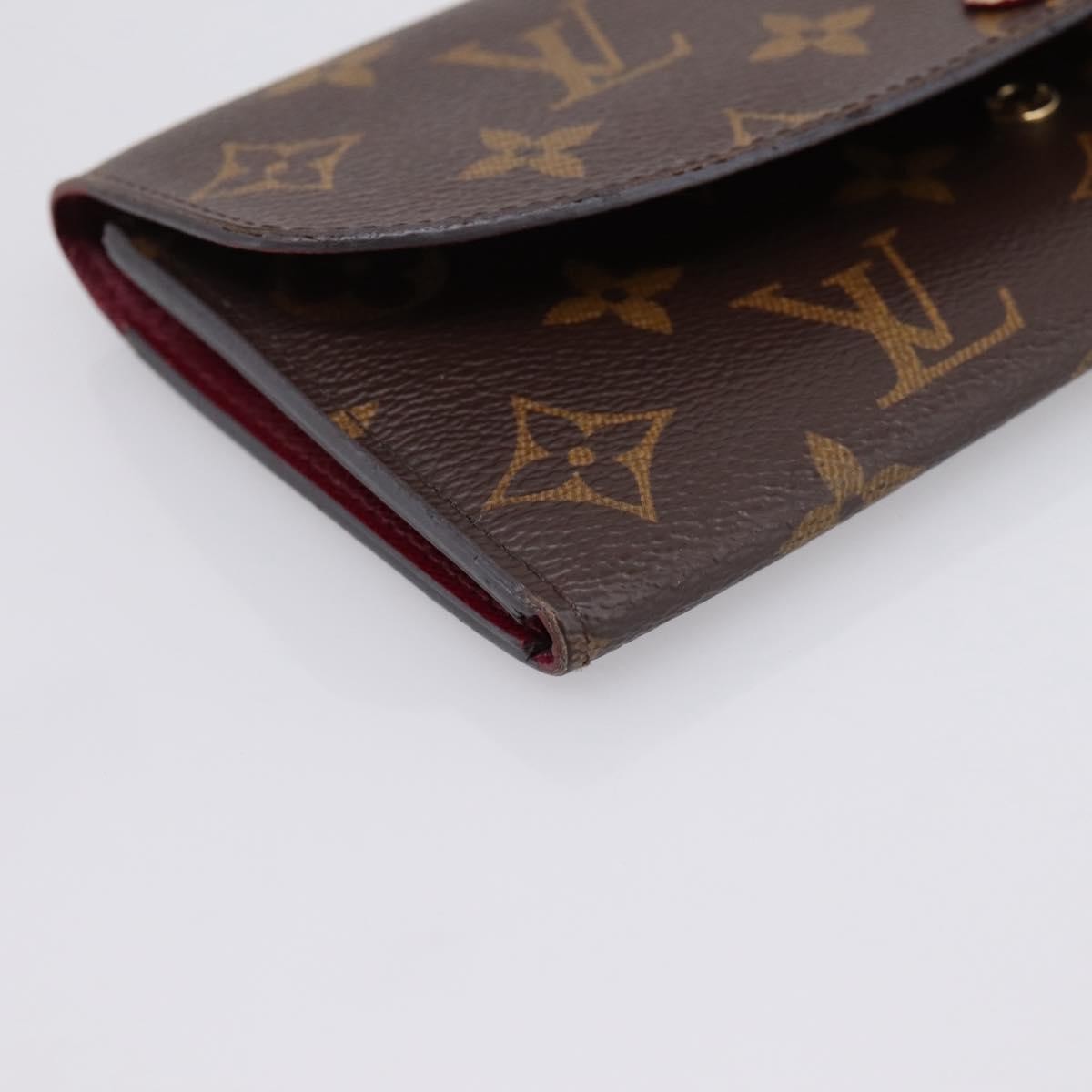 Louis Vuitton Emilie Monogram Canvas Brown Canvas Wallets Accessory (Pre-Owned)