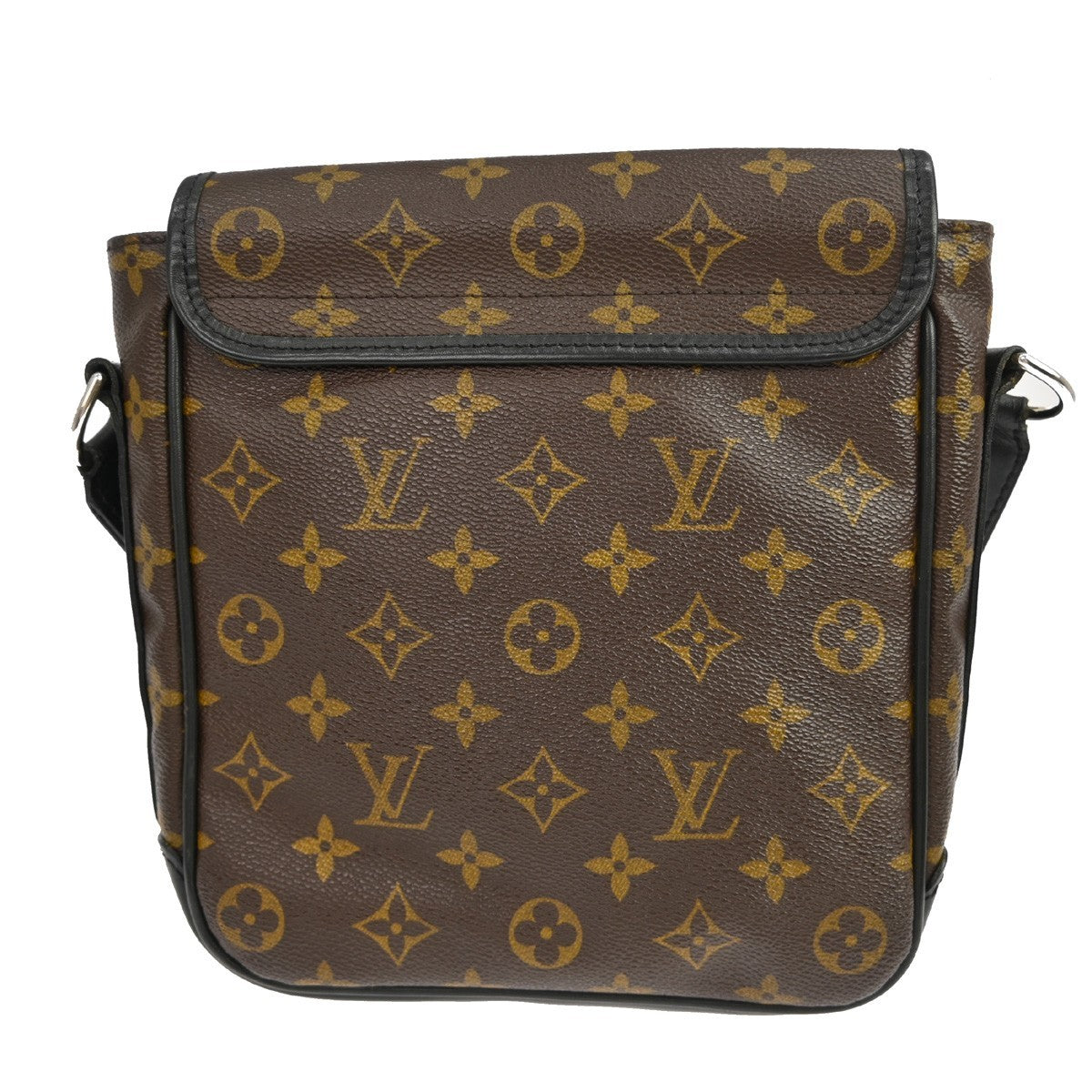 Louis Vuitton Bass Messenger Macassar Monogram Canvas Brown Canvas Shoulder Bag Bag (Pre-Owned)