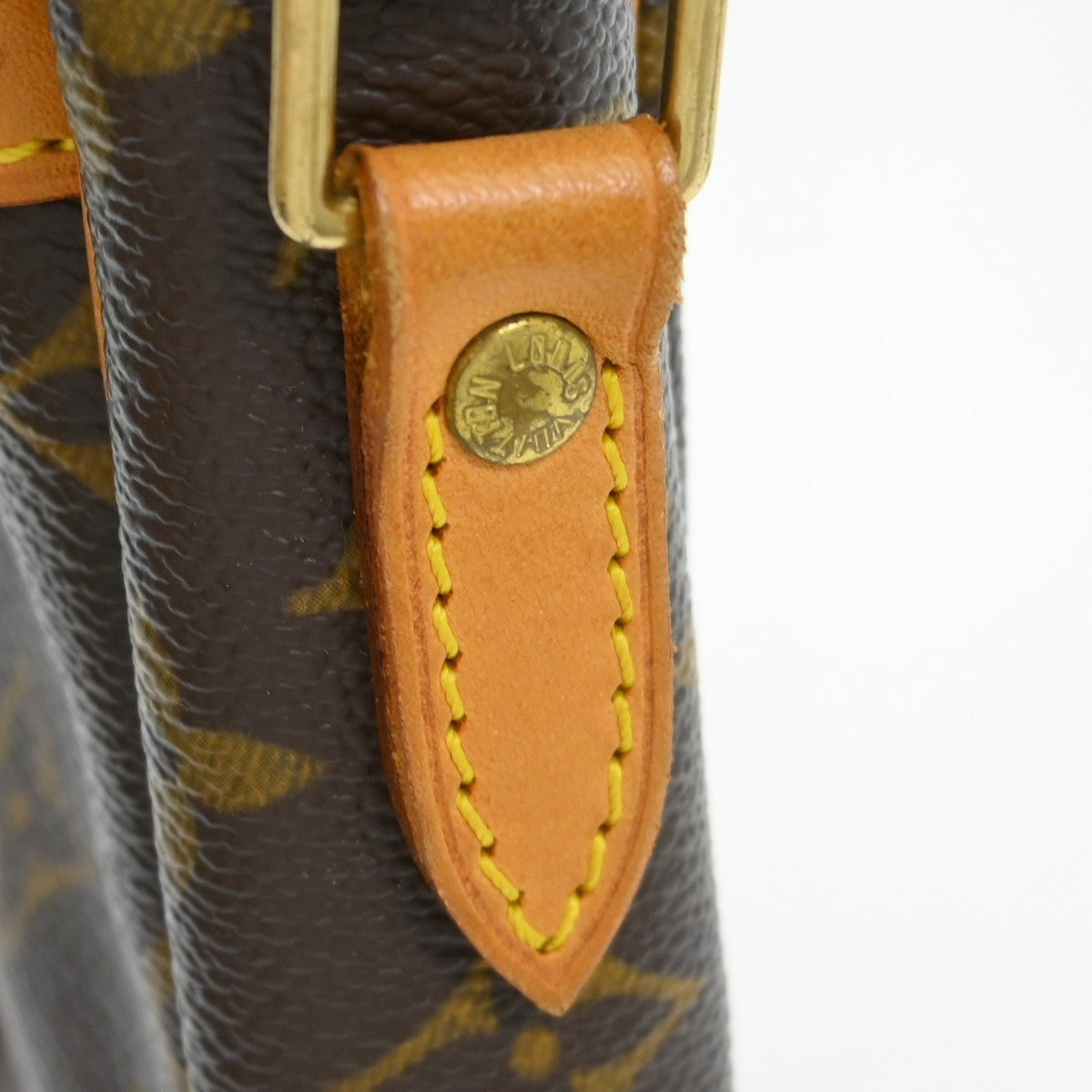 Louis Vuitton Danube Monogram Canvas Brown Canvas Shoulder Bag Bag (Pre-Owned)