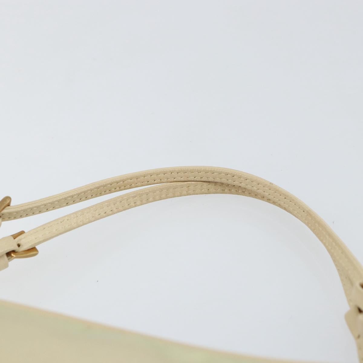 Prada Vintage Tessuto Beige Nylon Handbag (Pre-Owned)