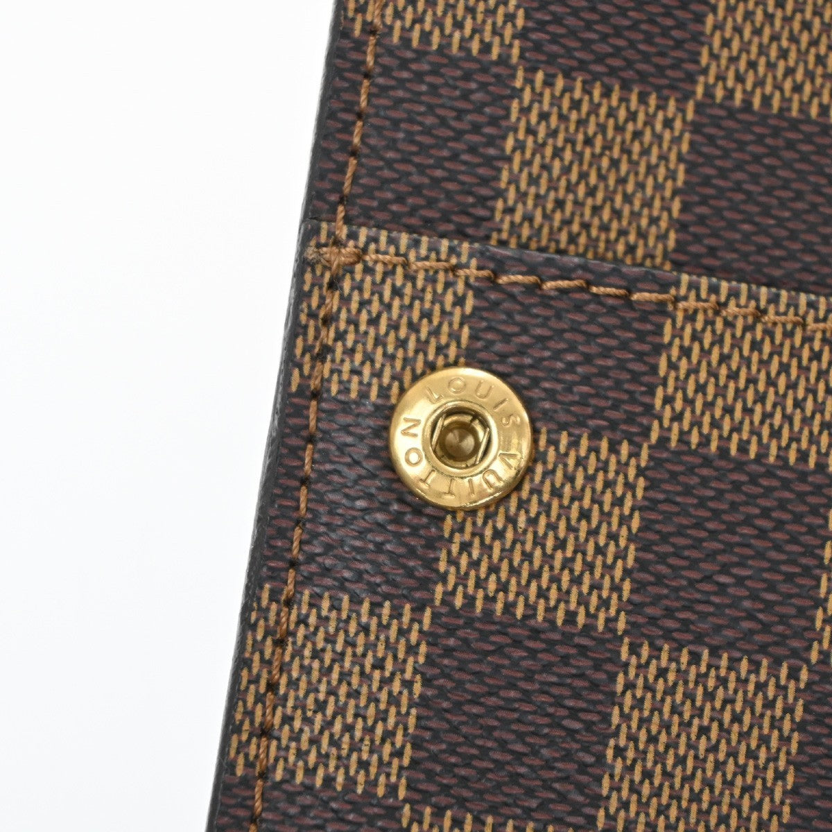 Louis Vuitton Portobello Messenger Damier Brown Canvas Crossbody Bag Bag (Pre-Owned)