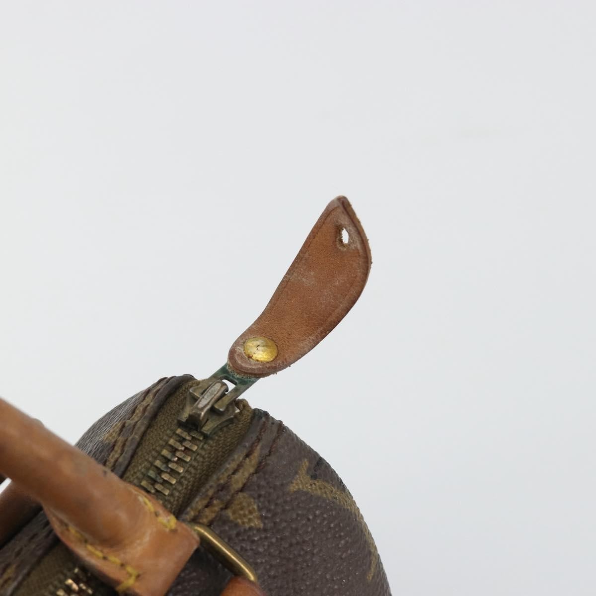 Louis Vuitton Speedy Mini Hl Monogram Canvas Brown Canvas Handbag (Pre-Owned)