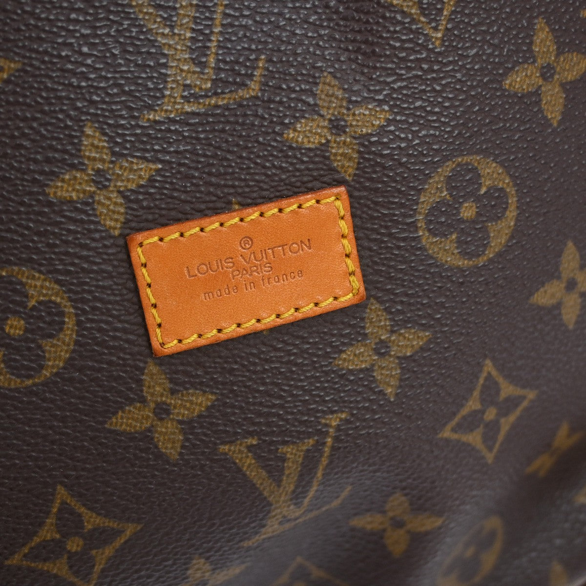 Louis Vuitton Saumur Monogram Canvas Brown Canvas Shoulder Bag Bag (Pre-Owned)