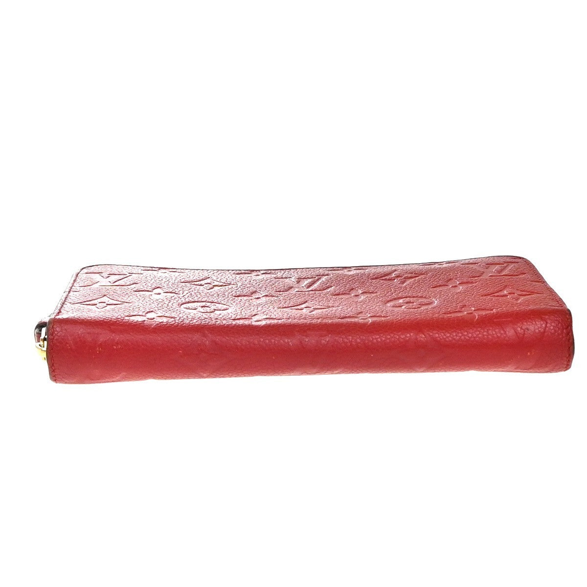 Louis Vuitton Portefeuille Zippy Monogramme Empreinte Monogramme Empreinte Red Leather Wallets Accessory (Pre-Owned)