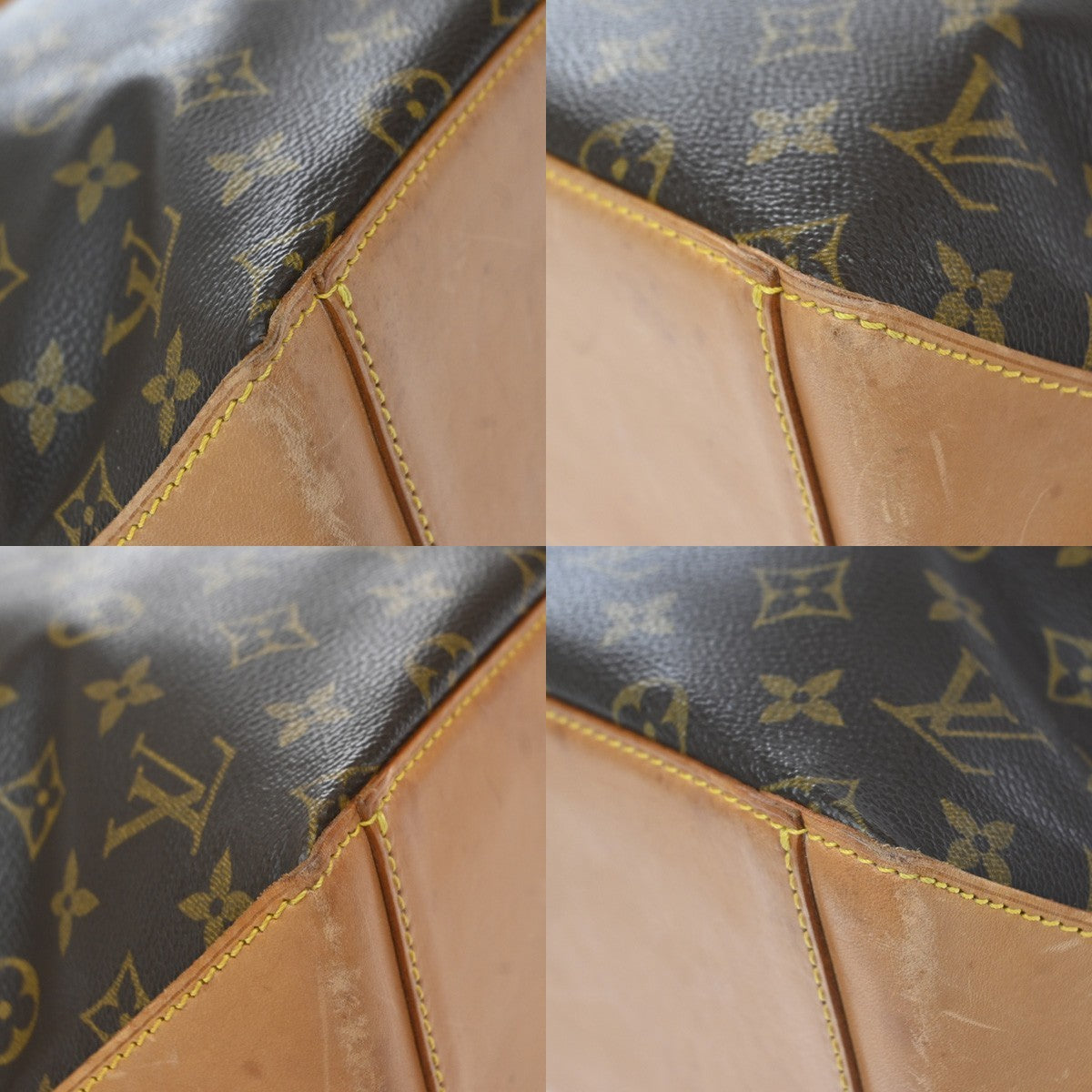 Louis Vuitton Cabas Piano Monogram Canvas Brown Canvas Tote Bag Bag (Pre-Owned)